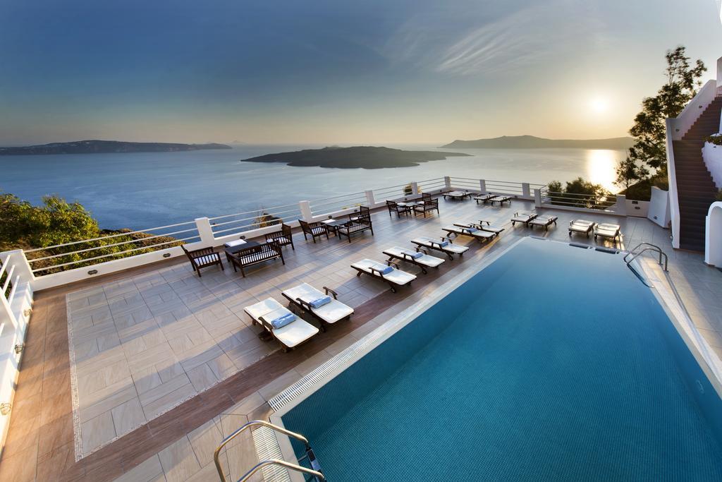 Tzekos Villas Fira  Exteriér fotografie