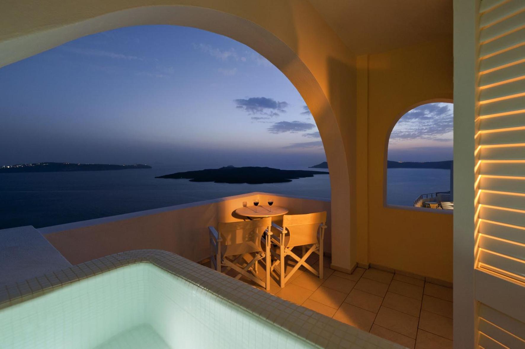 Tzekos Villas Fira  Exteriér fotografie