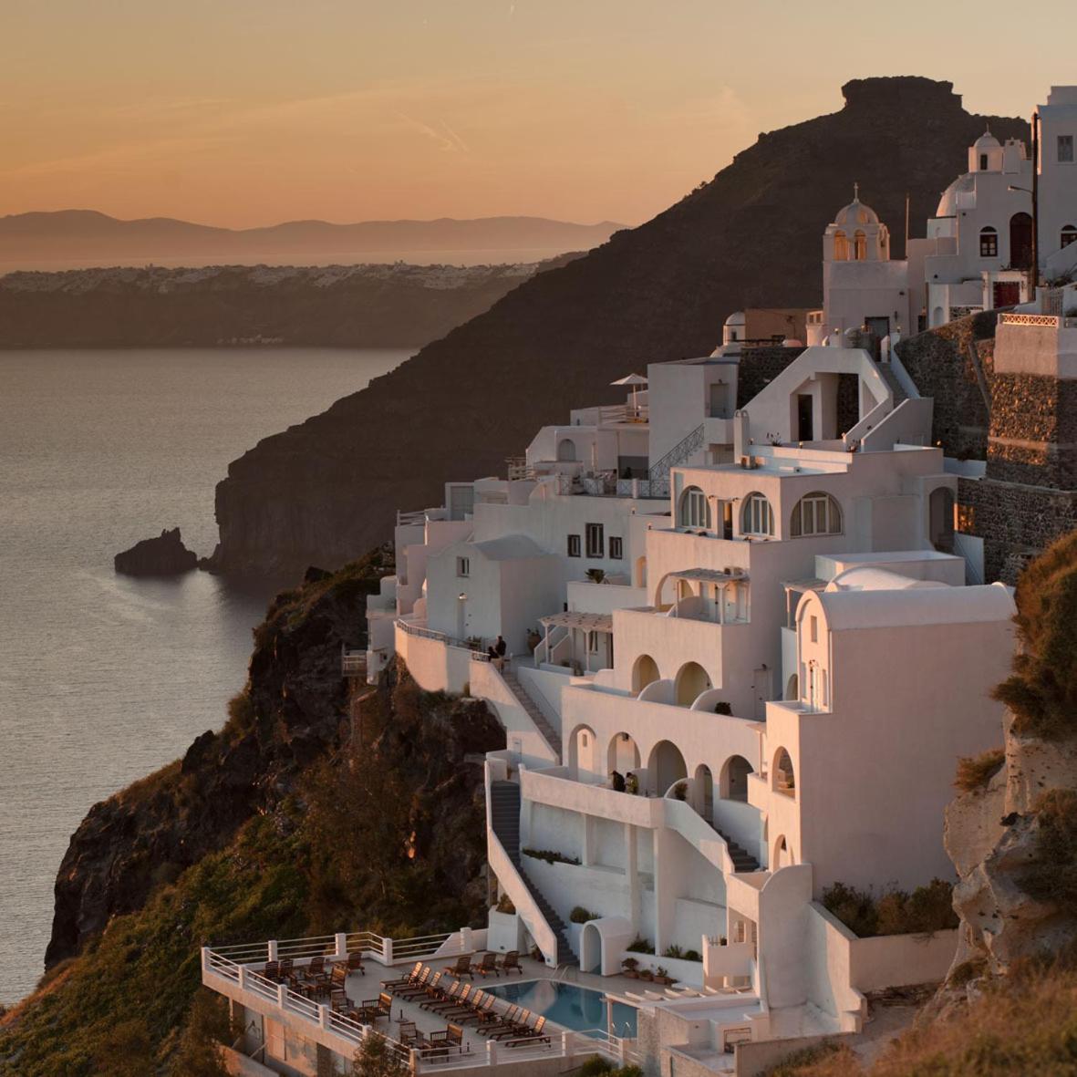Tzekos Villas Fira  Exteriér fotografie