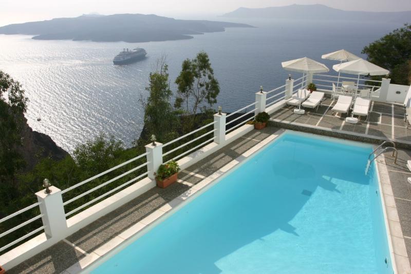 Tzekos Villas Fira  Exteriér fotografie