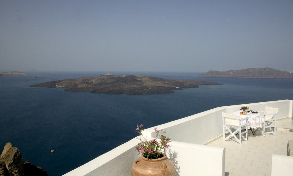 Tzekos Villas Fira  Exteriér fotografie