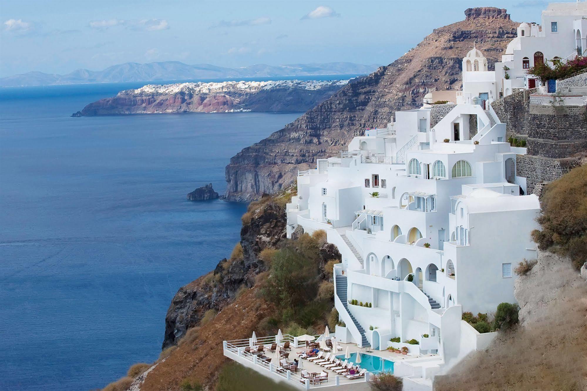 Tzekos Villas Fira  Exteriér fotografie