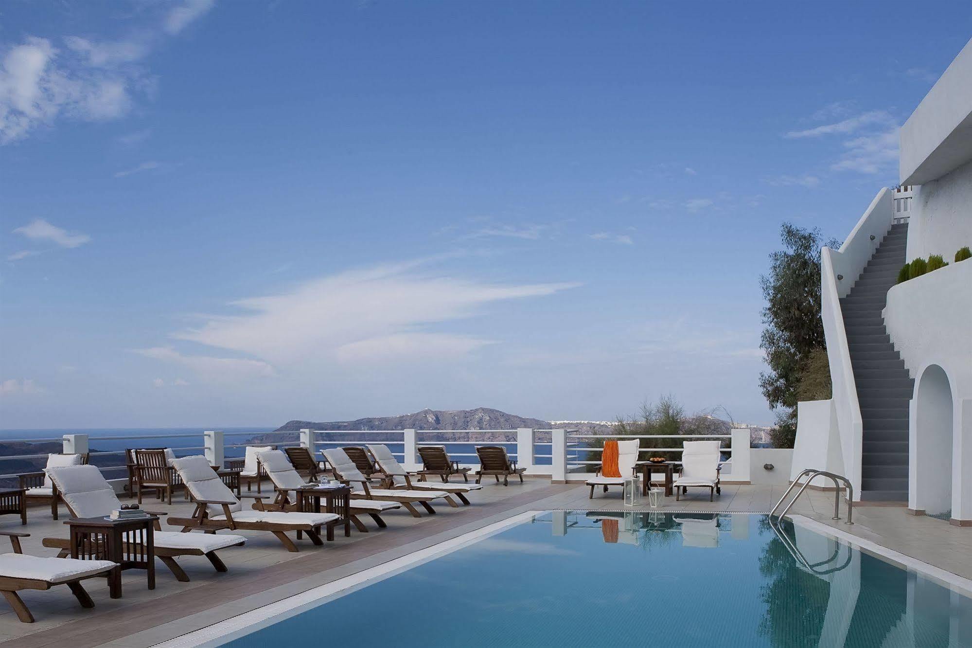 Tzekos Villas Fira  Exteriér fotografie